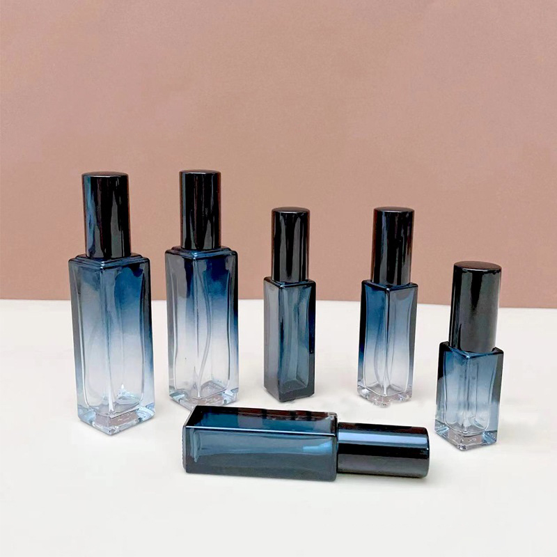 Perfume Fragrance Book - Botella vacía con atomizador de vidrio
