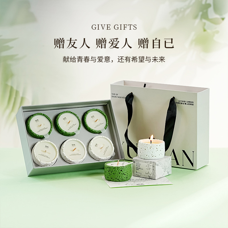 Caja de regalo con velas perfu - El Perfume Fragrance reseña y precio