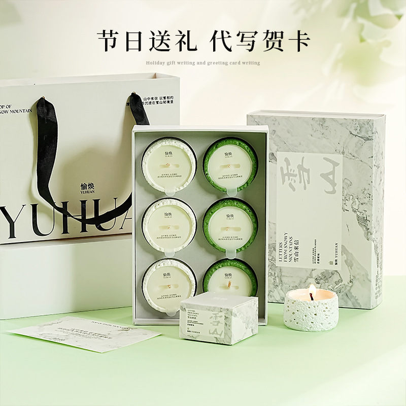 Caja de regalo con velas perfu - El Perfume Fragrance reseña y precio
