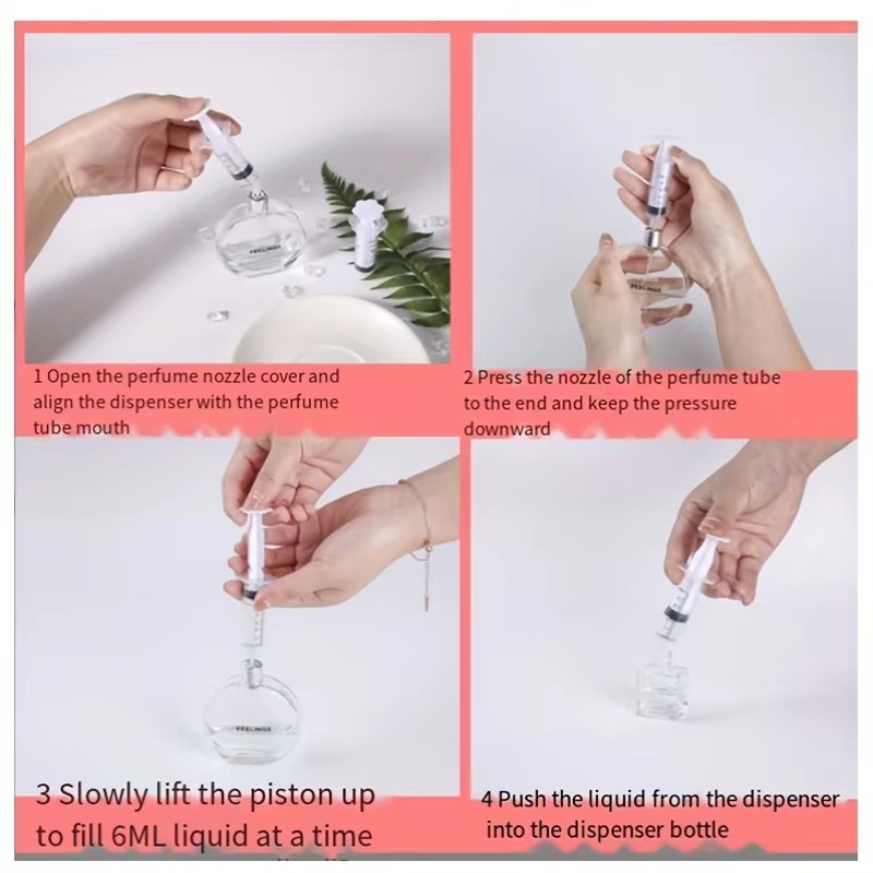 Jeringa de 5 ml de plástico pa - Perfume Fragrance Book reseña y precio